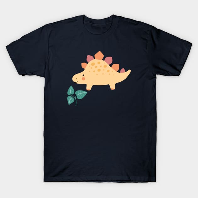 Sweet Stegosaurus T-Shirt by Rebelform